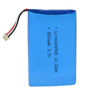 Rechargeable ली आयन बहुलक बैटरी पैक लिथियम बहुलक 3.7v 3600mah बैटरी पावर बैंक इलेक्ट्रॉनिक्स के लिए