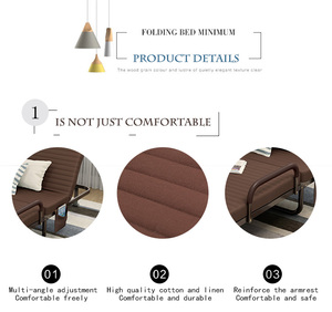 Sillón eléctrico reclinable de tela para ancianos, sillón reclinable de masaje para el hogar - Product Image 6