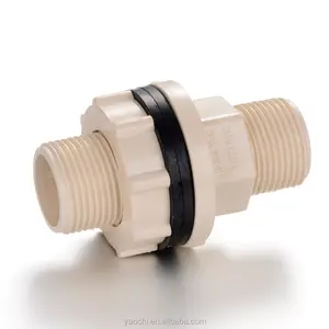 cpvc fitting ASTM2846 tank connector have all size and can be used for hot water