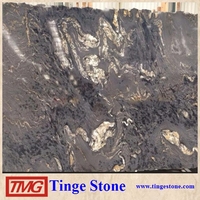 Plaque de te en granit noir, 1 pièce, matrice élégante, en titane, prix d'usine