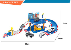 Wholesale alloy police station toy set with one machine - Product Image 2