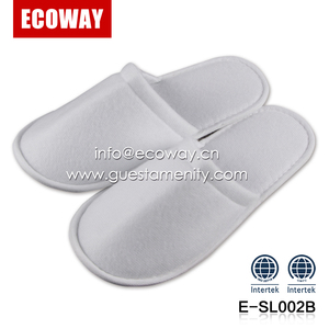 <span class=keywords><strong>Blanco</strong></span> barato <span class=keywords><strong>Hotel</strong></span> zapatilla para hombres desechable llanura paño siesta zapatillas - Product Image 2