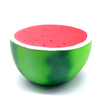 Squishy géant Al Por Mayor Super Jumbo 25cm Squishies aux fruits de la pastèque Soft Slow Rising PU Stress Squishies Toys