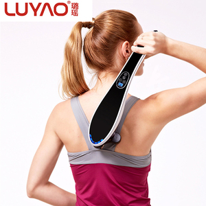 LUYAO inalámbrico recargable portátil práctica máquina de masaje eléctrico de cuerpo completo infrarrojo de mano percusión martillo masajeador - Product Image 6