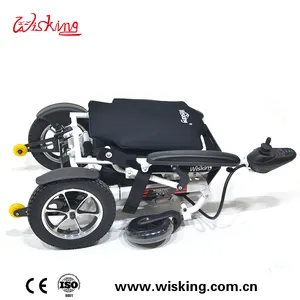 Wisking1023-41 Сверхлегкая электрическая инвалидная коляска, выдвижная электрическая инвалидная коляска