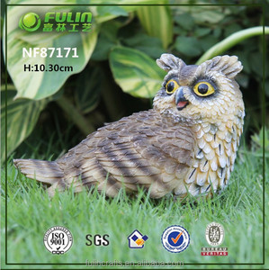 Décoratif Polyresin Hibou Maison Bureau Hibou - Product Image 4