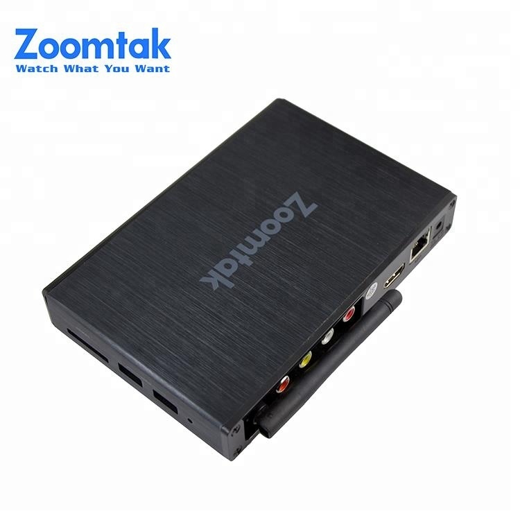 OEM Android quad core TV Box Zoomtak Amlogic S905x internet tv box android media player mini pc arapça iptv set top box