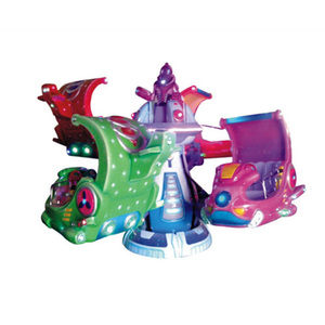 Nhạc Di Động Vui Vẻ Đi Vòng Nhỏ Đồng Xu Hoạt Động Kiddie Rides <span class=keywords><strong>Carousel</strong></span> Để Bán - Product Image 4