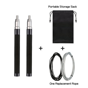 <span class=keywords><strong>Corde</strong></span> à <span class=keywords><strong>sauter</strong></span> de fitness intelligente de qualité supérieure fil d'acier autobloquant réglable à grande vitesse avec poignée en aluminium pour l'entraînement physique - Product Image 6