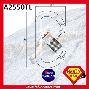 Rescue <b>Hook</b> Exclusive 25kN Mountain Climbing Super O Type Aluminum Carabiner - Product Image 3