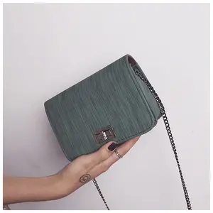 Bolso pequeño de tela cuadrada para otoño, pequeño, diagonal, venta al por mayor, barato