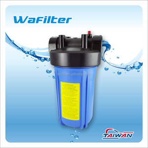 10/20 Inch Big Blue Jumbo Plastic Manual <b>Outdoor</b> <b>Water</b> <b>Filter</b> Housing with Pressure Relief for <b>Water</b> Purifier - Product Image 2