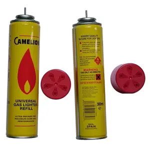 Briquet de gaz avec prise allume-gaz butane, 300ml-165g, à bas prix, usine coréenne