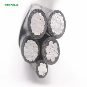 Drop Wire Hot Sale Overhead 5 Core Aerial Bunched Cables Twisted Cable Industrial New Electrical Wires