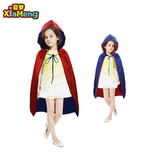 Especial ODM carnaval superhero decoraciones del partido favorito traje de doble cara color capes máscaras para niños - Product Image 1