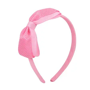 Wholesale Girls Ribbon Ornaments Hair Accessories Elastic Hair Band