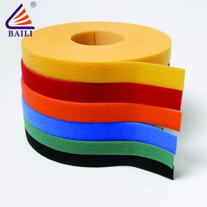 <span class=keywords><strong>2</strong></span> CM Rộng Tùy Chỉnh Stong Tape Chú Ý Móc và Vòng Lặp Móc và Vòng Lặp - Product Image 1