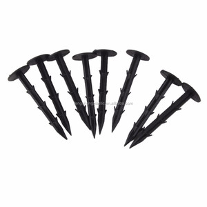 10Cm 15Cm Màu Đen Nhựa Gai Lều Pins Pegs/Nhựa Ground Pegs Weed Mat, Nhựa Nail, Mulch Pegs Trong Làm Vườn - Product Image 1