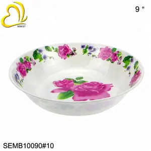 hot selling 9 inch deep round melamine bowl