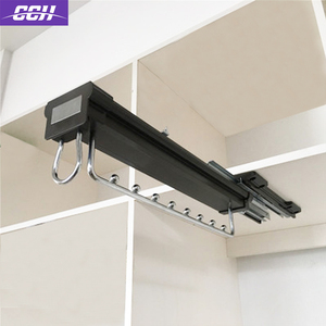 Organisateur de <span class=keywords><strong>porte</strong></span>-vêtements <span class=keywords><strong>coulissant</strong></span> Accessoires de garde-robe avec <span class=keywords><strong>porte</strong></span>-costume et cintre - Product Image 5