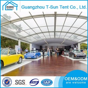 Grande <span class=keywords><strong>Tenda</strong></span> <span class=keywords><strong>per</strong></span> Eventi con Tetto ad Arco a Due Piani <span class=keywords><strong>per</strong></span> Tennis, Basket e Badminton con Struttura in Acciaio e Membrana - Product Image 3