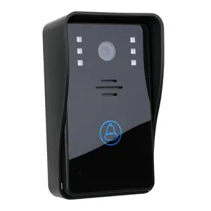 Kerui — sonnette vidéo sans fil, caméra vidéo de porte, wi-fi, avec boutons poussoirs, 3MP, alarme PIR, sans fil, à batterie