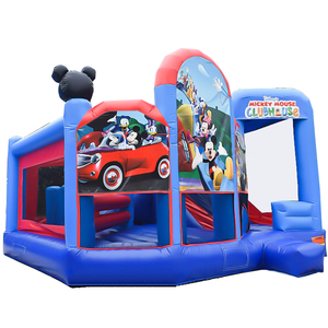 Jeux gonflable pour enfants, pièces, château gonflable avec toboggan d'eau, prix d'usine - Product Image 6