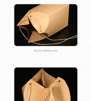 Boîtes saisonnières personnalisées en papier kraft brun pour l'emballage de fleurs de thé sec Boîtes d'emballage alimentaire jetables pour livraison de nourriture à emporter