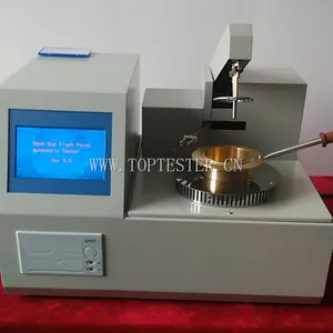 Peralatan Lab Cleveland Set Cup Terbuka/Tester Titik Flash ASTM D92