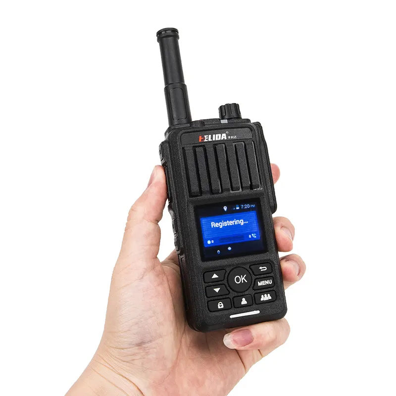 Talkie-walkie, Radio 4g, noir, longue portée 50km, réseau 4G, Duplex, appel bidirectionnel, de la chine