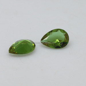13*18mm pera en forma de cambio de color piedra de cristal color personalizados especiales gemas de vidrio - Product Image 1