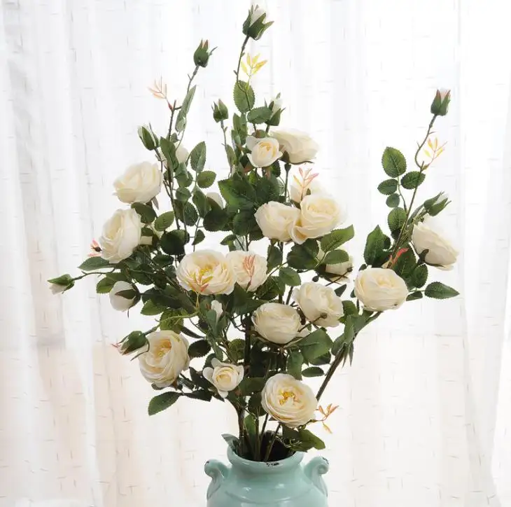 Оптовая продажа искусственных роз для свадебного украшения