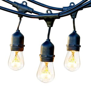 Chaîne de <span class=keywords><strong>lumière</strong></span> à ampoules led S14, cordes Vintage de société, métro, usage <span class=keywords><strong>extérieur</strong></span>, <span class=keywords><strong>décoration</strong></span> de <span class=keywords><strong>noël</strong></span>, intérieur et <span class=keywords><strong>extérieur</strong></span>, ampoules incandescentes - Product Image 1