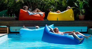 Étanche <span class=keywords><strong>gonflable</strong></span> air lit paresseux transat utiliser dans la piscine - Product Image 2