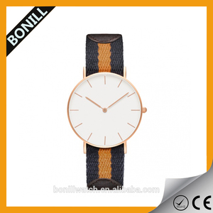 Hot Sales 2015 the new clock time service <strong>international</strong> <strong>watches</strong> with nylon tether - Product Image 2