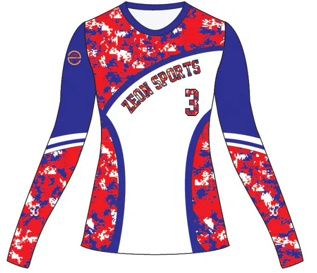 Promotion Womens Volleyball Team Shirts/Custom Ladies Sublimated Jersey Volleyball Uniform