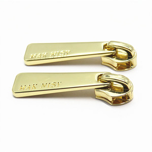 Accessoire de sac à main sur mesure, glissière en métal et en argent, fermeture éclair - Product Image 2