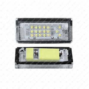 12V voiture Led lumière extérieure <span class=keywords><strong>plaque</strong></span> d'immatriculation lumière voiture accessoire Auto lumière pour <span class=keywords><strong>BMW</strong></span> <span class=keywords><strong>E46</strong></span> 4D <span class=keywords><strong>E46</strong></span> 5D - Product Image 4