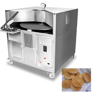 Alibaba China Rotary Gas Type Pita Bread Oven