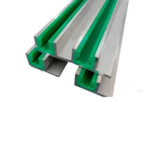 Plastic chain track rails UHMWPE bearing guide rail uhmwpe plastic guide rail