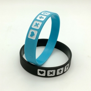 Vòng Tay <span class=keywords><strong>Silicon</strong></span> Kitô Giáo Thiết Kế Mới Thời Trang - Product Image 2