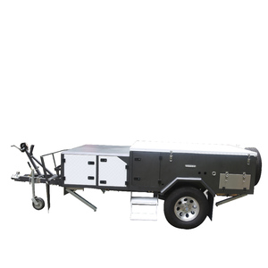 2017 de calidad superior piso duro adelante plegable remolque <span class=keywords><strong>camper</strong></span> con carpas inflables, ventanas y puertas para la venta - Product Image 1