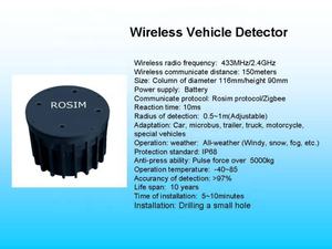 LoRa FCC Traffic Vehicle Detection Detector De Presença De Carro Subterrâneo Sem Fio - Product Image 3