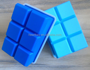 Minibandeja de silicona para cocina, cubitos grandes, caja de comida para niños con tapa, barata - Product Image 6