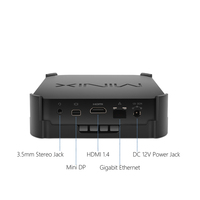 Beelink — Mini pc windows 10 Pro MINIX NEO Z83-4 pro, Intel Atom x5-Z8350, 4 go/32 go, dual wifi, boîtier tv Android, prix d'usine
