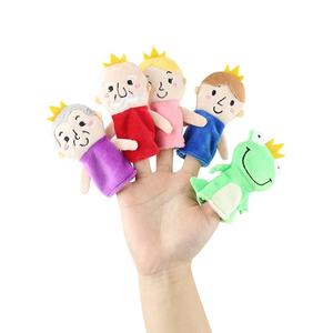 Burattino <span class=keywords><strong>da</strong></span> dito in peluche con animali morbidi OEM per giocattolo per bambini - Product Image 6