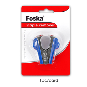 ที่ถอนลวดเย็บกระดาษพลาสติก Foska ขายดี ที่ถอนลวดเย็บกระดาษแบบไขควง สีดำ น้ำเงิน แดง สำหรับสำนักงาน - Product Image 6