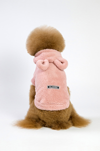 Wholesale Winter Fleece <strong>Funny</strong> Cute Pet Dog <strong>Clothes</strong> With Hood China Drop Ship - Product Image 5