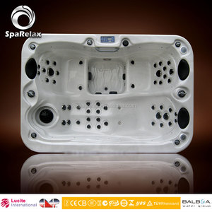 2016 hot familia <span class=keywords><strong>jacuzzi</strong></span>/spa bañera de plástico portable indoor adultos - Product Image 1