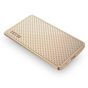 <span class=keywords><strong>SSD</strong></span> Portatile EAGET 128GB Tipo C USB 3.1 500MB/S Lettura Unità a Stato Solido Mobile in Metallo Dorato e Plastica per Laptop - Product Image 2
